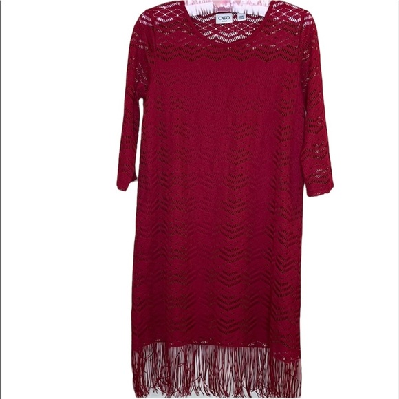 Cato Girl Red Lace Dress Size XL(18) - Picture 1 of 6